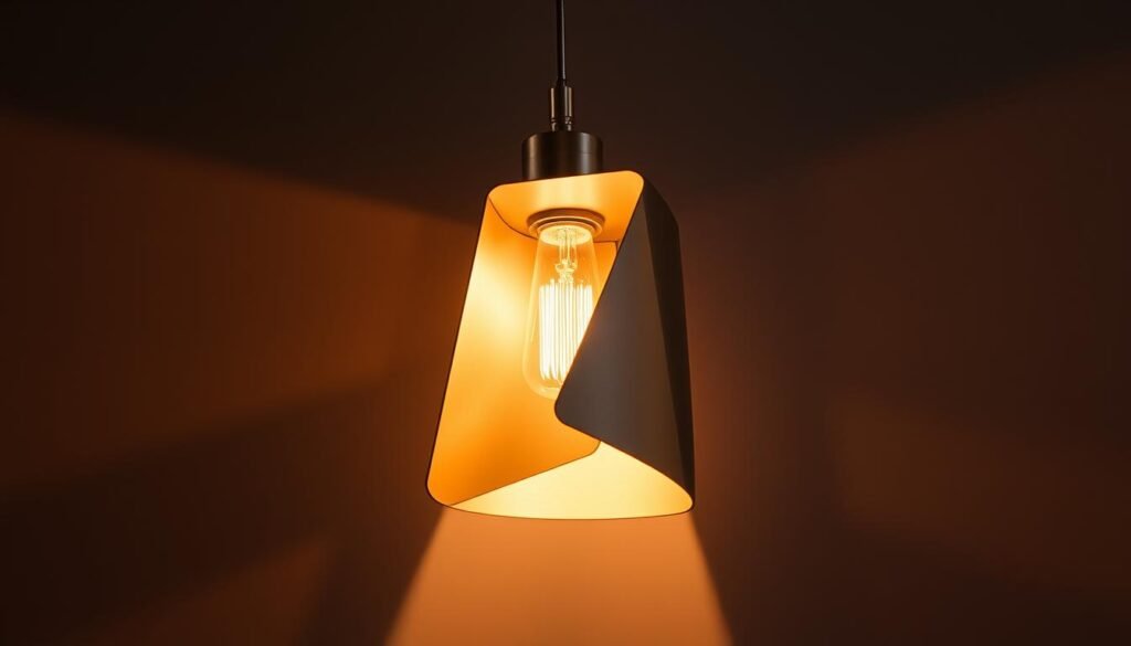 Innovative Lighting Design: A visually striking, modern lighting fixture showcasing the latest trends in lighting design. The sculptural Aloha lamp features a sleek, minimalist silhouette with a clean, geometric form. Dramatic shadows and highlights create an interplay of light and shadow, casting a warm, atmospheric glow. The brushed metal finish and clean lines convey a sense of sophistication and timelessness. This striking, statement piece would be the centerpiece of any contemporary, well-appointed space, illuminating the room with both practical and aesthetic brilliance. Innovative Lighting Design: A visually striking, modern lighting fixture showcasing the latest trends in lighting design. The sculptural Aloha lamp features a sleek, minimalist silhouette with a clean, geometric form. Dramatic shadows and highlights create an interplay of light and shadow, casting a warm, atmospheric glow. The brushed metal finish and clean lines convey a sense of sophistication and timelessness. This striking, statement piece would be the centerpiece of any contemporary, well-appointed space, illuminating the room with both practical and aesthetic brilliance.