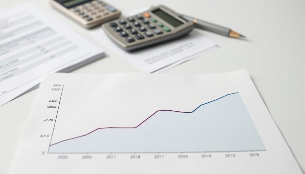A neatly organized financial chart depicting a well-planned personal loan repayment strategy. The foreground showcases a clean, minimalist graph with lines representing payment schedules, interest rates, and projected end dates. The middle ground features carefully arranged financial documents, a calculator, and a pen, conveying a sense of diligent planning. The background is a soft, muted palette, creating a calming and professional atmosphere, suitable for an informative article on maintaining a good loan repayment record. The lighting is natural and diffused, accentuating the details of the scene. The composition is balanced and visually appealing, guiding the viewer's attention to the key elements of a responsible loan repayment plan.