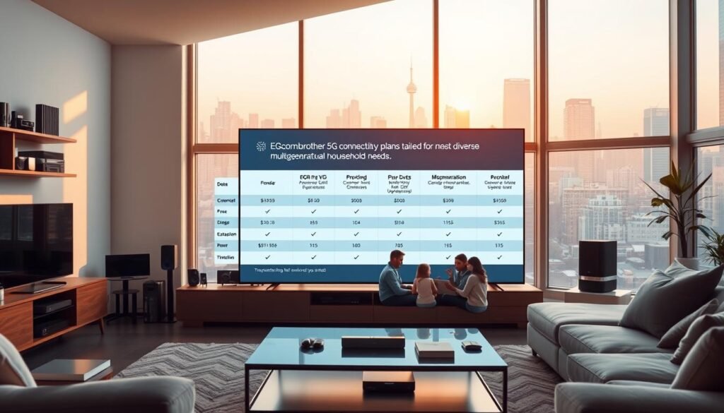 5G通訊方案家庭比較