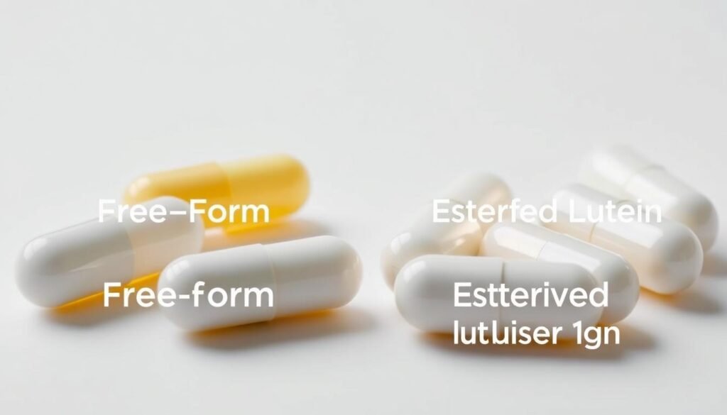 游離型葉黃素吸收比較